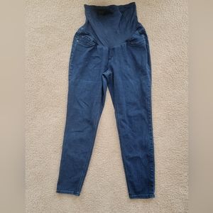 Indigo Blue Women Maternity Jeans Size - 1X Great Condition